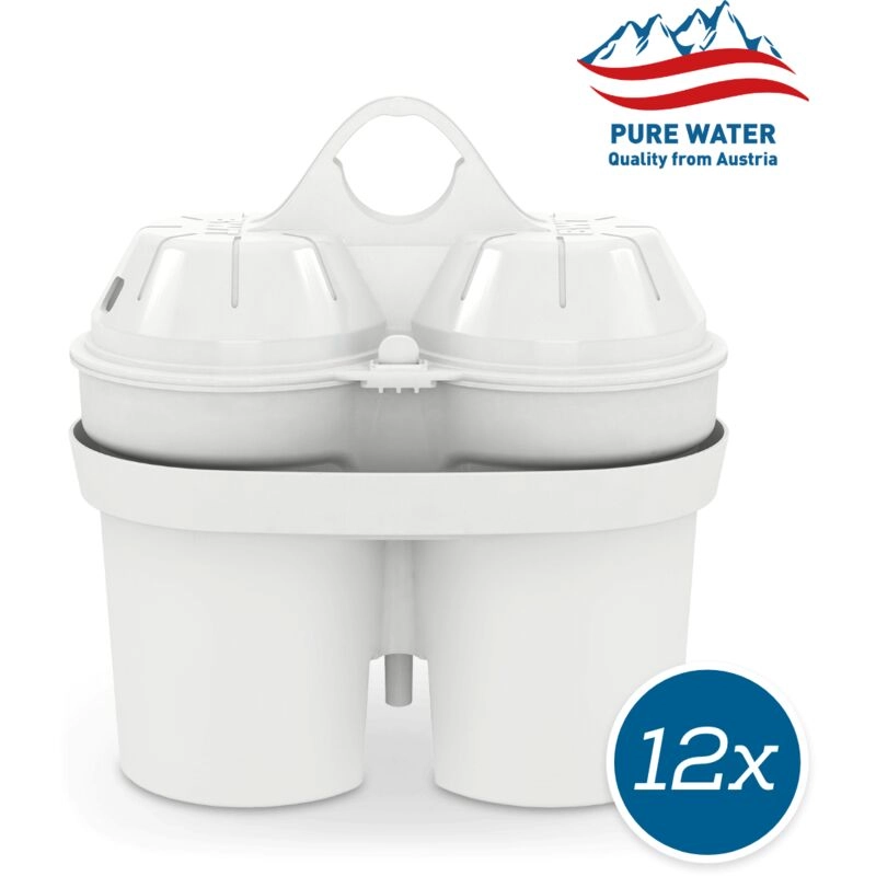 BWT - Filterkartuschen Soft Filtered Water 12er Pack - entfernt Kalk - schützt Haushaltsgeräte
