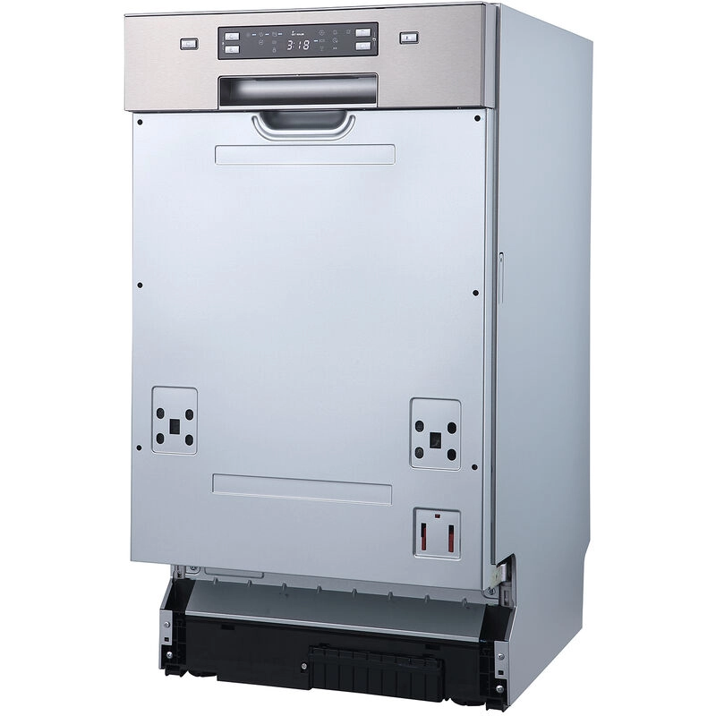 Geschirrspüler Spülmaschine DW4503ED - Weiß/Silber