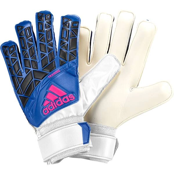 ADIDAS Herren Torwarthandschuhe ACE Training white/blue