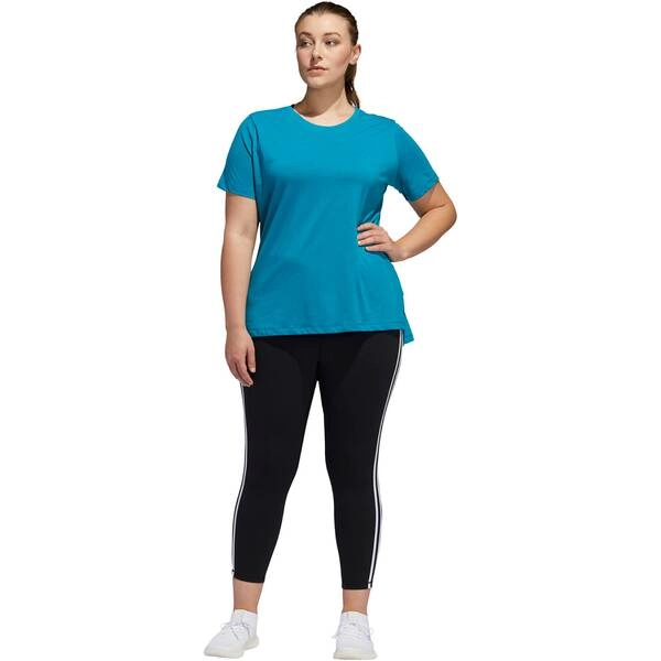 adidas Damen Believe This 3-Streifen 7/8-Tight – Große Größen