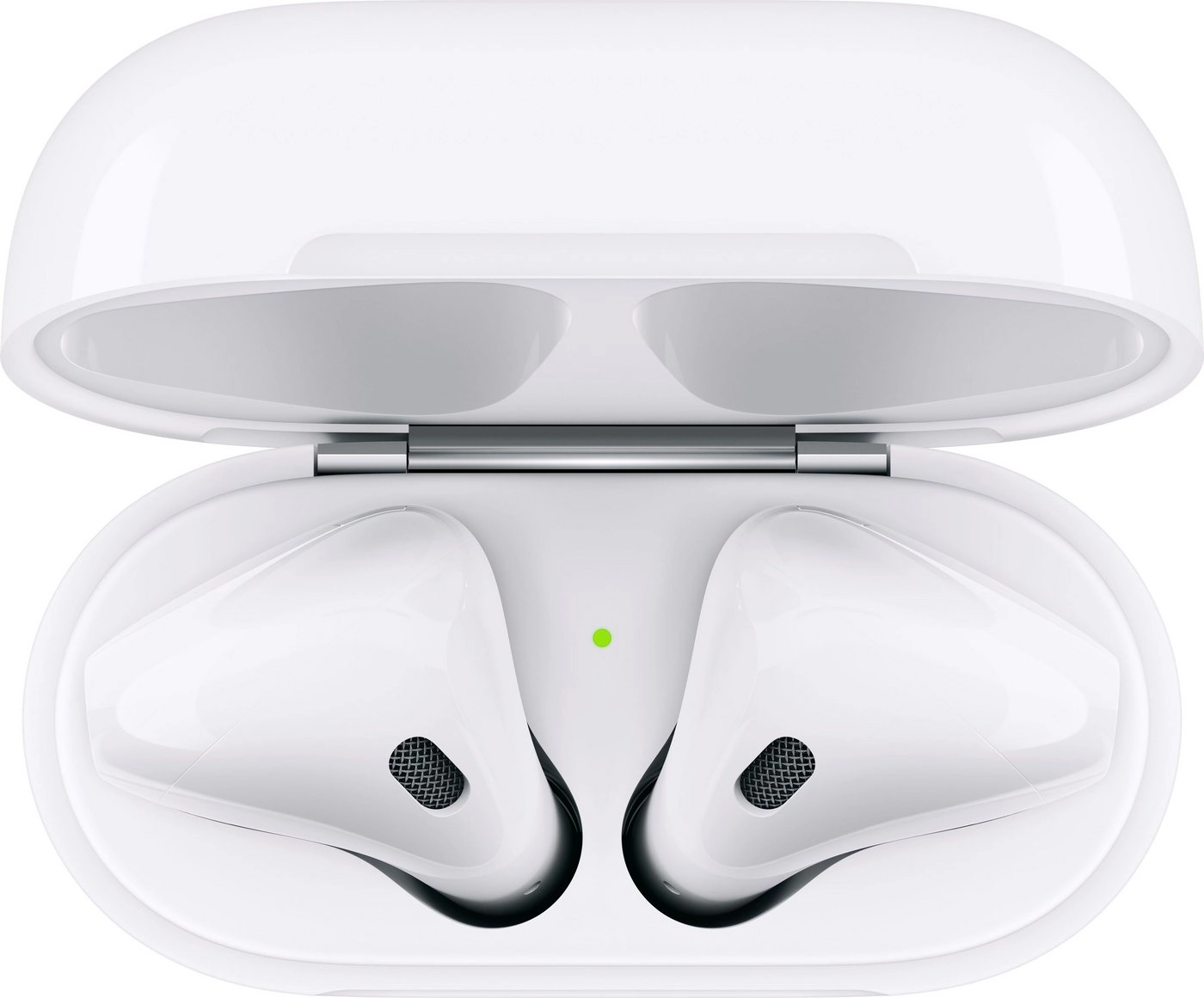 Apple »AirPods with Charging Case (2019)« In-Ear-Kopfhörer (Sprachsteuerung, True Wireless, Bluetooth, Kompatibel mit iPhone,iPad Air / Mini / Pro, Watch, Mac Mini, iMac)