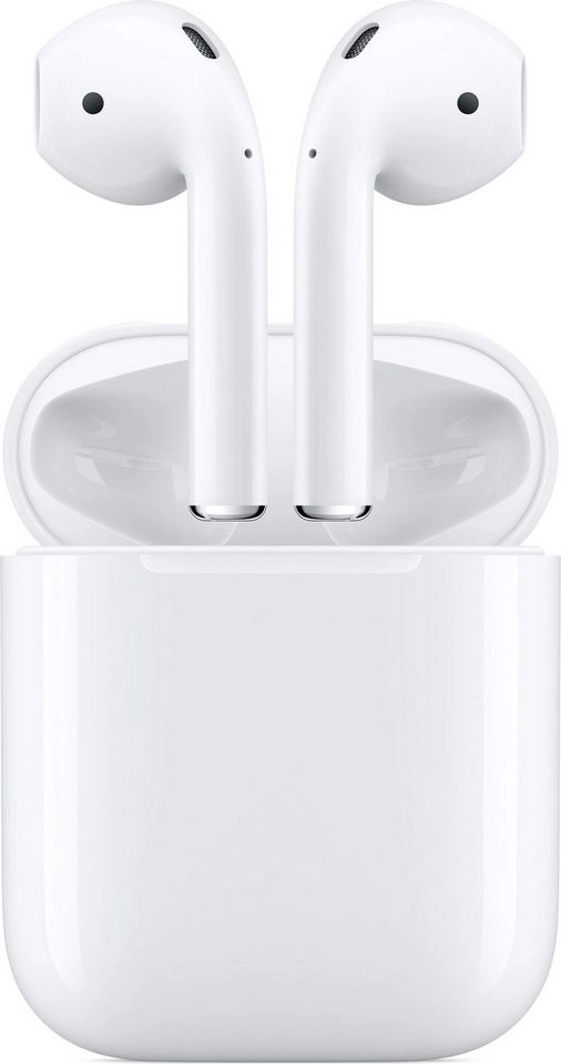 Apple »AirPods with Charging Case (2019)« In-Ear-Kopfhörer (Sprachsteuerung, True Wireless, Bluetooth, Kompatibel mit iPhone,iPad Air / Mini / Pro, Watch, Mac Mini, iMac)