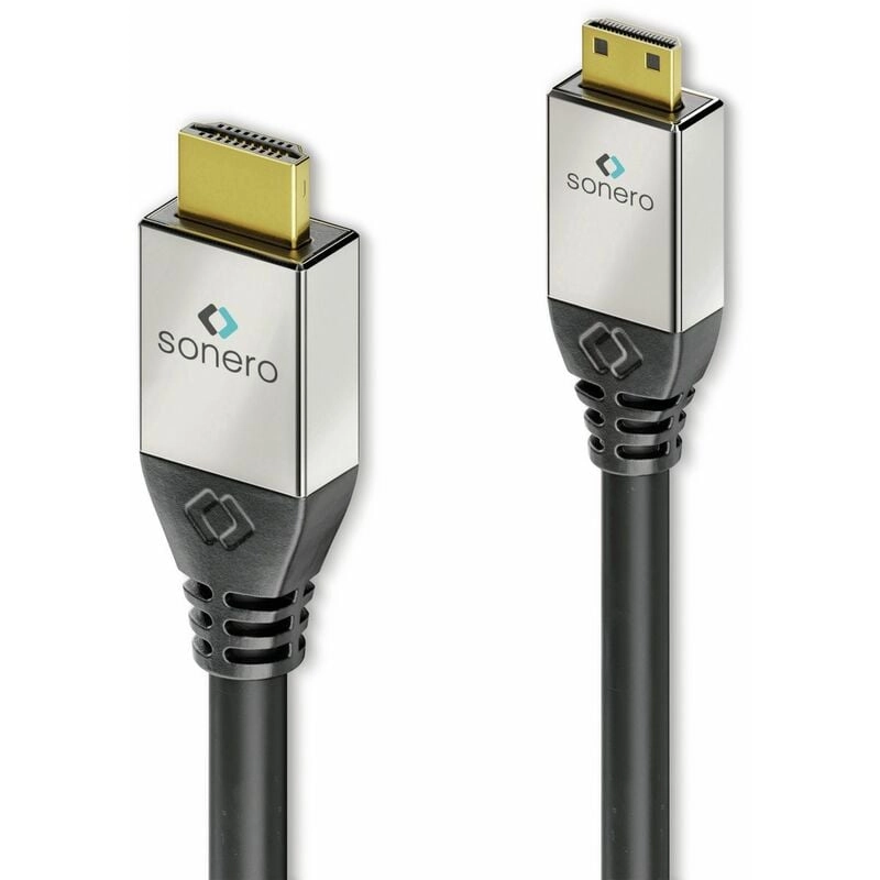 Hdmi Kabel a/c, 4K, 2 m, schwarz - Sonero