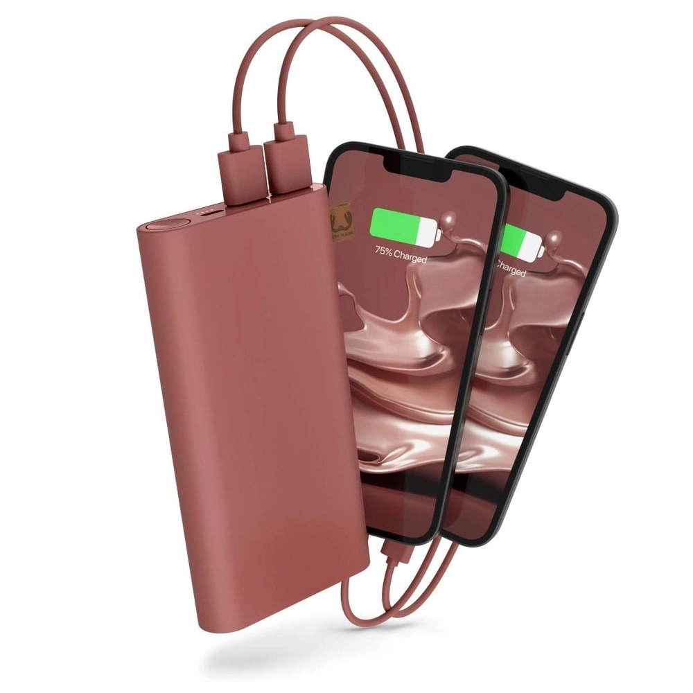 Powerbank 18000 mAh mit USB-C Anschluss, Safari Red (00214943)