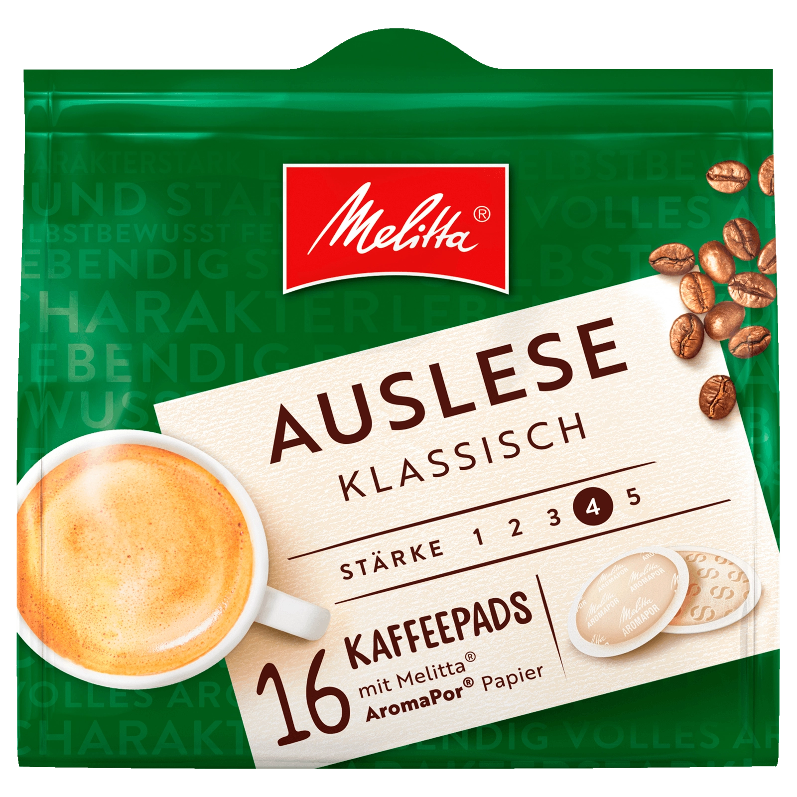 Melitta Auslese Klassisch Kaffeepads 16 Pads