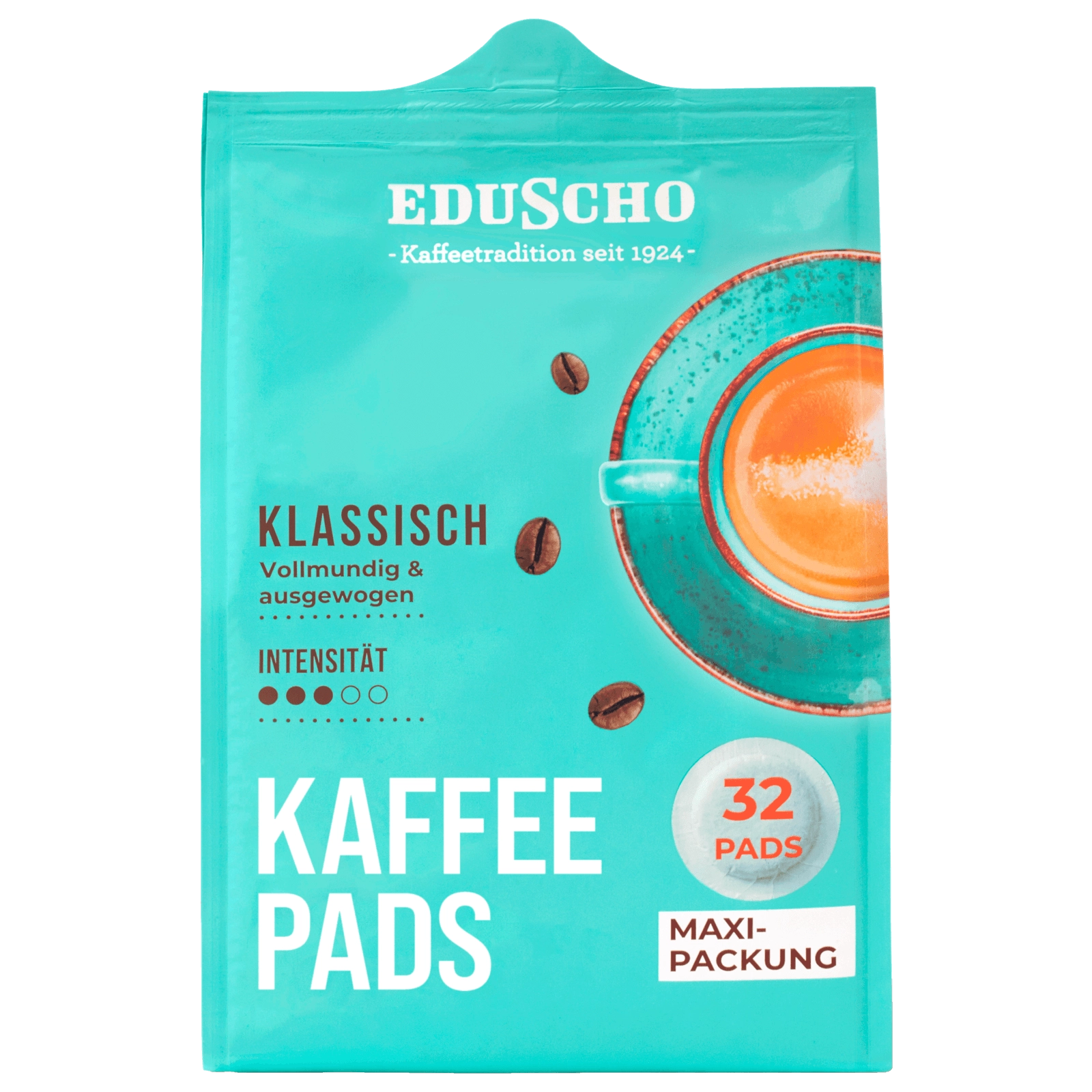 Eduscho Kaffeepads 208g, 32 Pads