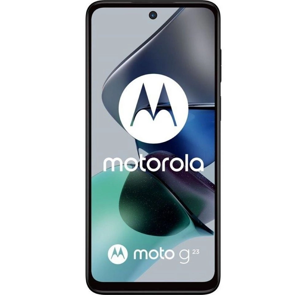 Motorola XT2333-3 Moto G23 128 GB / 8 GB - Smartphone - matte charcoal Smartphone (6,5 Zoll, 128 GB Speicherplatz)