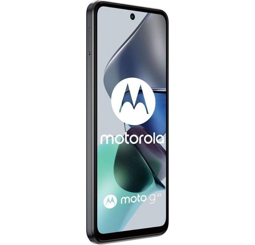 Motorola XT2333-3 Moto G23 128 GB / 8 GB - Smartphone - matte charcoal Smartphone (6,5 Zoll, 128 GB Speicherplatz)