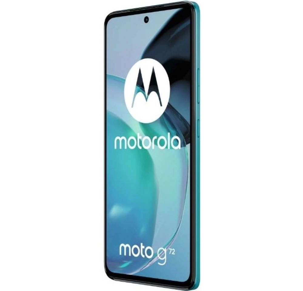 Motorola XT2255-1 Moto G72 128 GB / 6 GB - Smartphone - polar blue Smartphone (6,6 Zoll, 128 GB Speicherplatz)