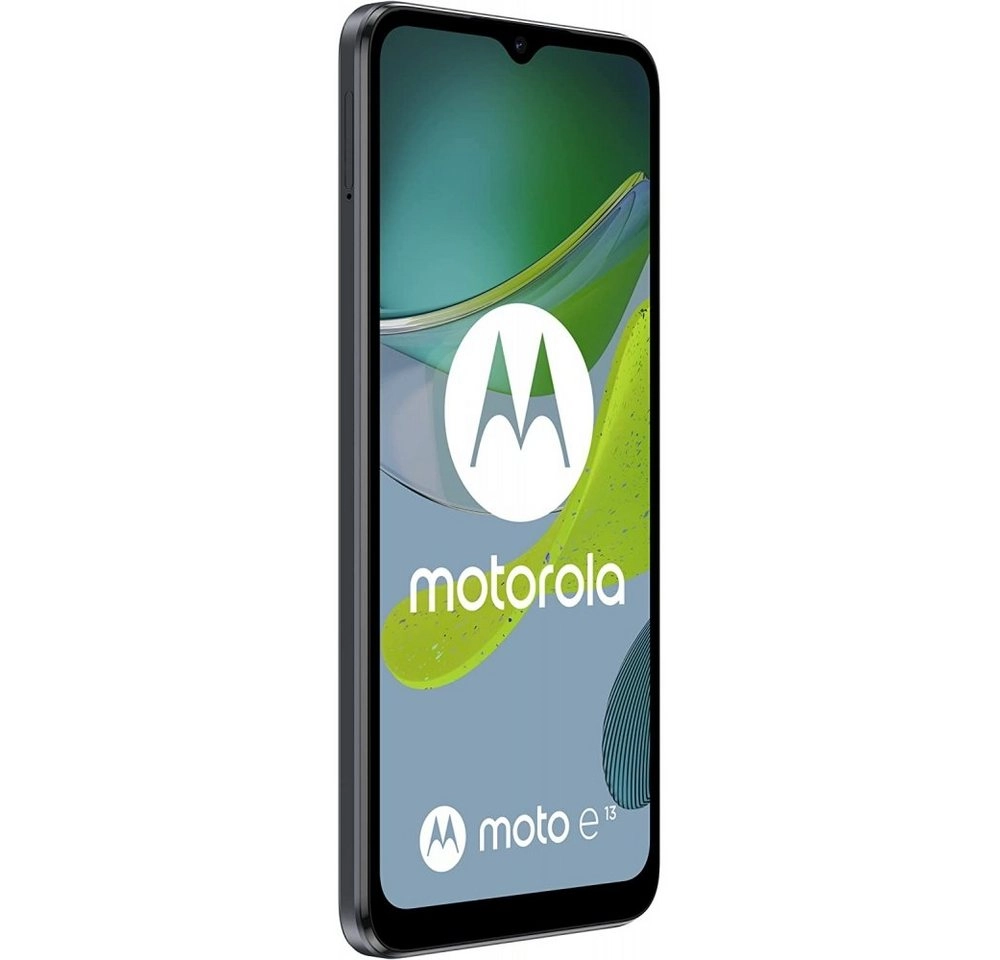 Motorola XT2345-3 Moto E13 64 GB / 2 GB - Smartphone - cosmic black Smartphone (6,5 Zoll, 64 GB Speicherplatz)