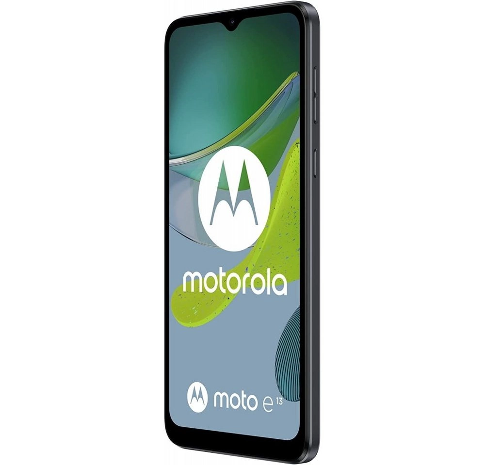 Motorola XT2345-3 Moto E13 64 GB / 2 GB - Smartphone - cosmic black Smartphone (6,5 Zoll, 64 GB Speicherplatz)