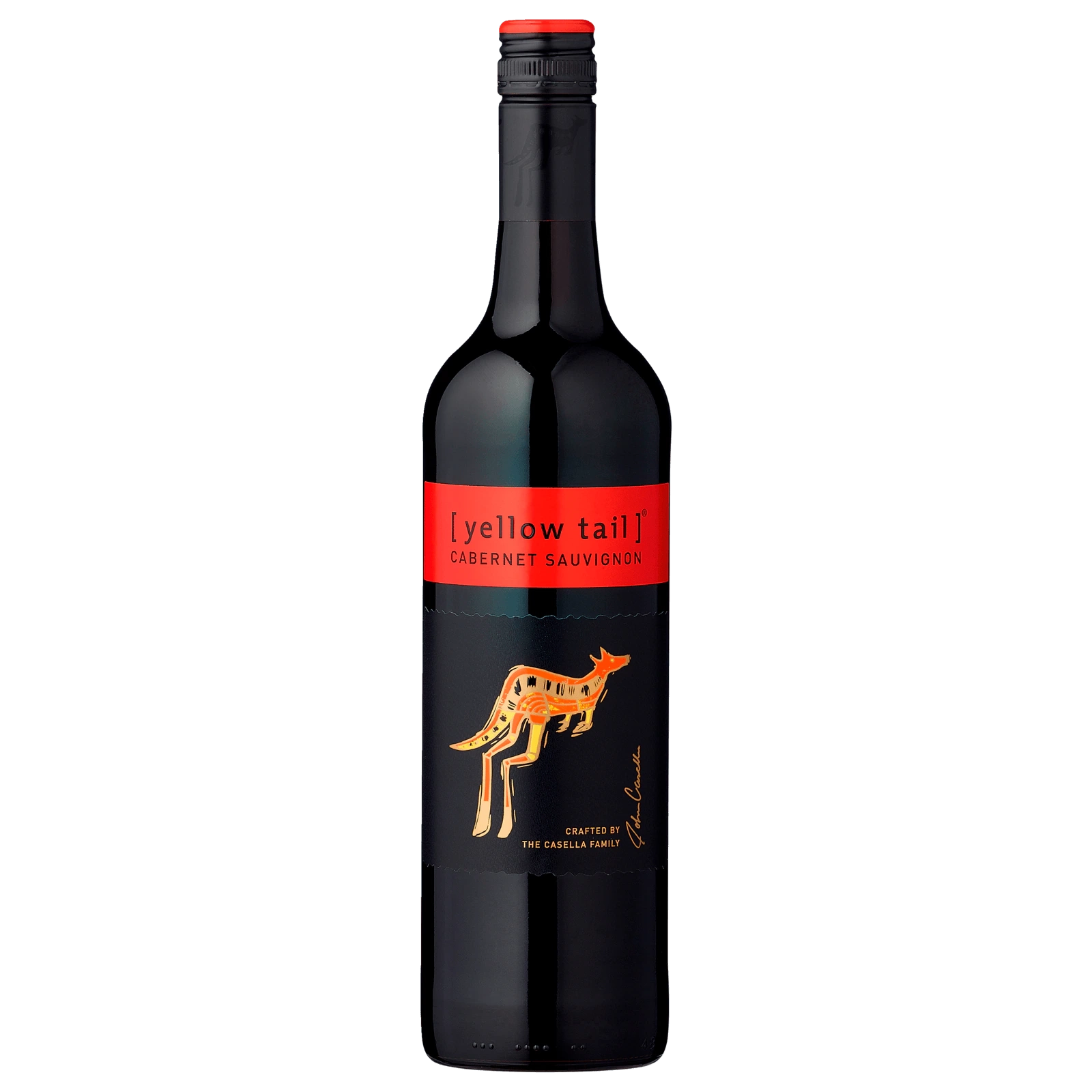 Yellow Tail Cabernet Sauvignon Rotwein Australien halbtrocken 0,75l