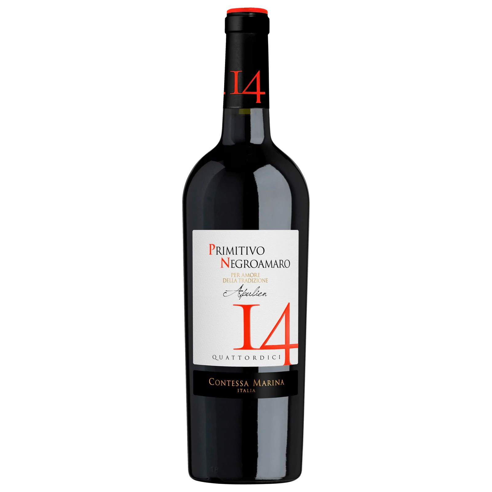 Contessa Marina Rotwein Primitivo Negroamaro trocken 0,75l