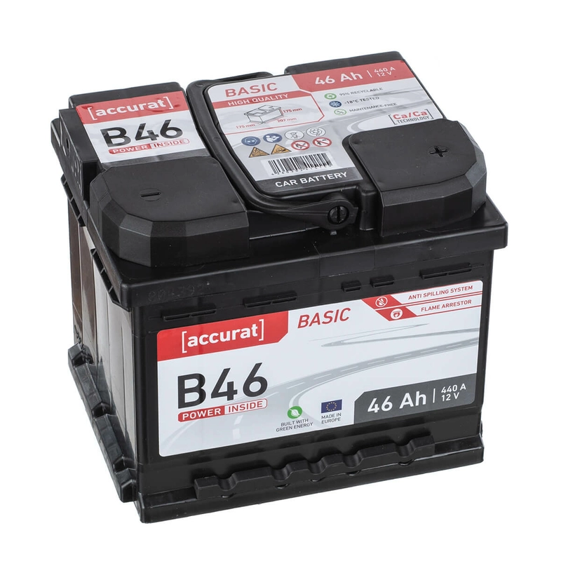 Accurat Basic B46 Autobatterie 46Ah