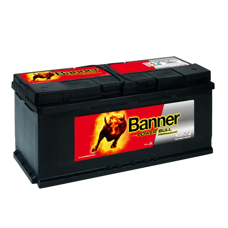 Banner P11040 Power Bull PROfessional 110Ah Autobatterie