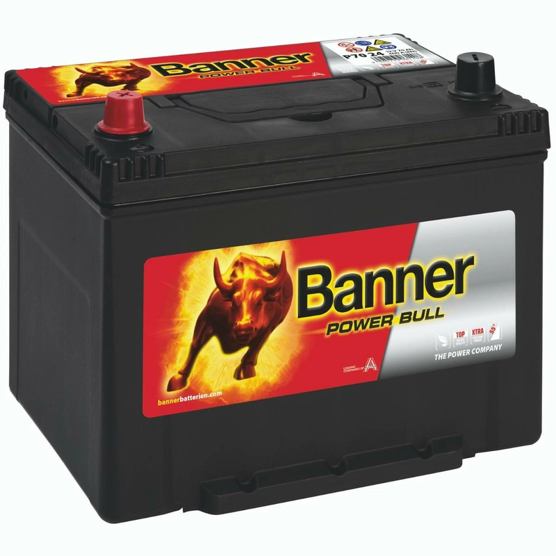 Banner P7024 Power Bull 70Ah Autobatterie