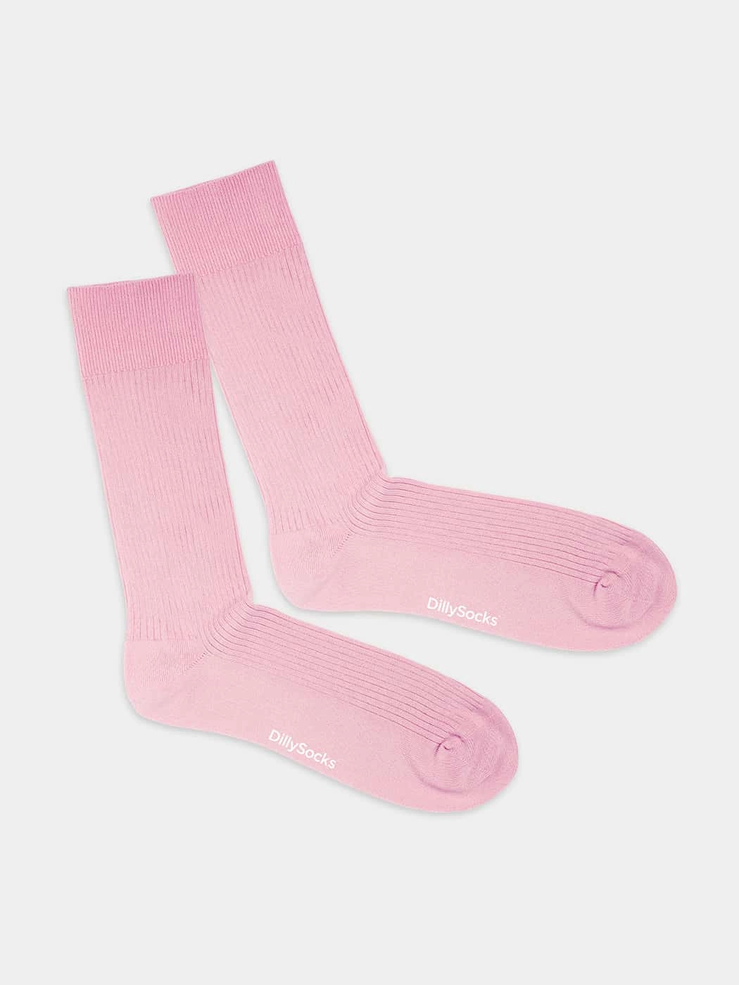 - Socken in Rosa mit Uni Motiv/Muster