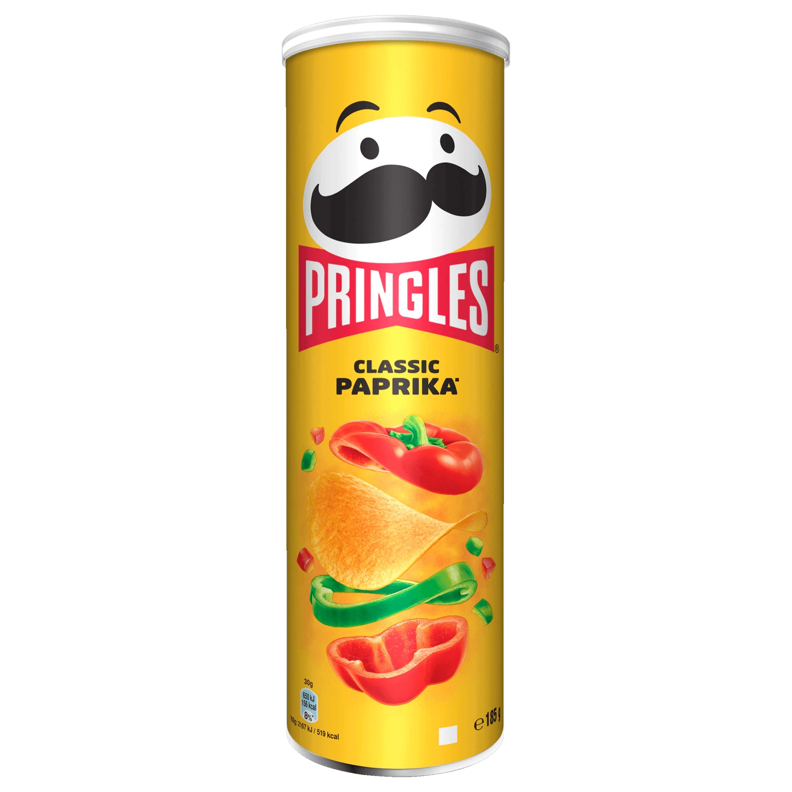 Pringles Classic Paprika Chips 185g