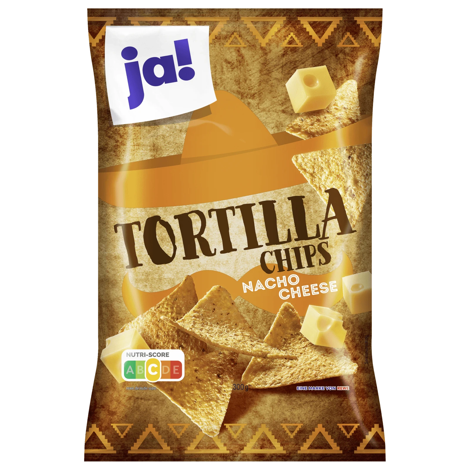 ja! Tortilla Chips Nacho Cheese 300g