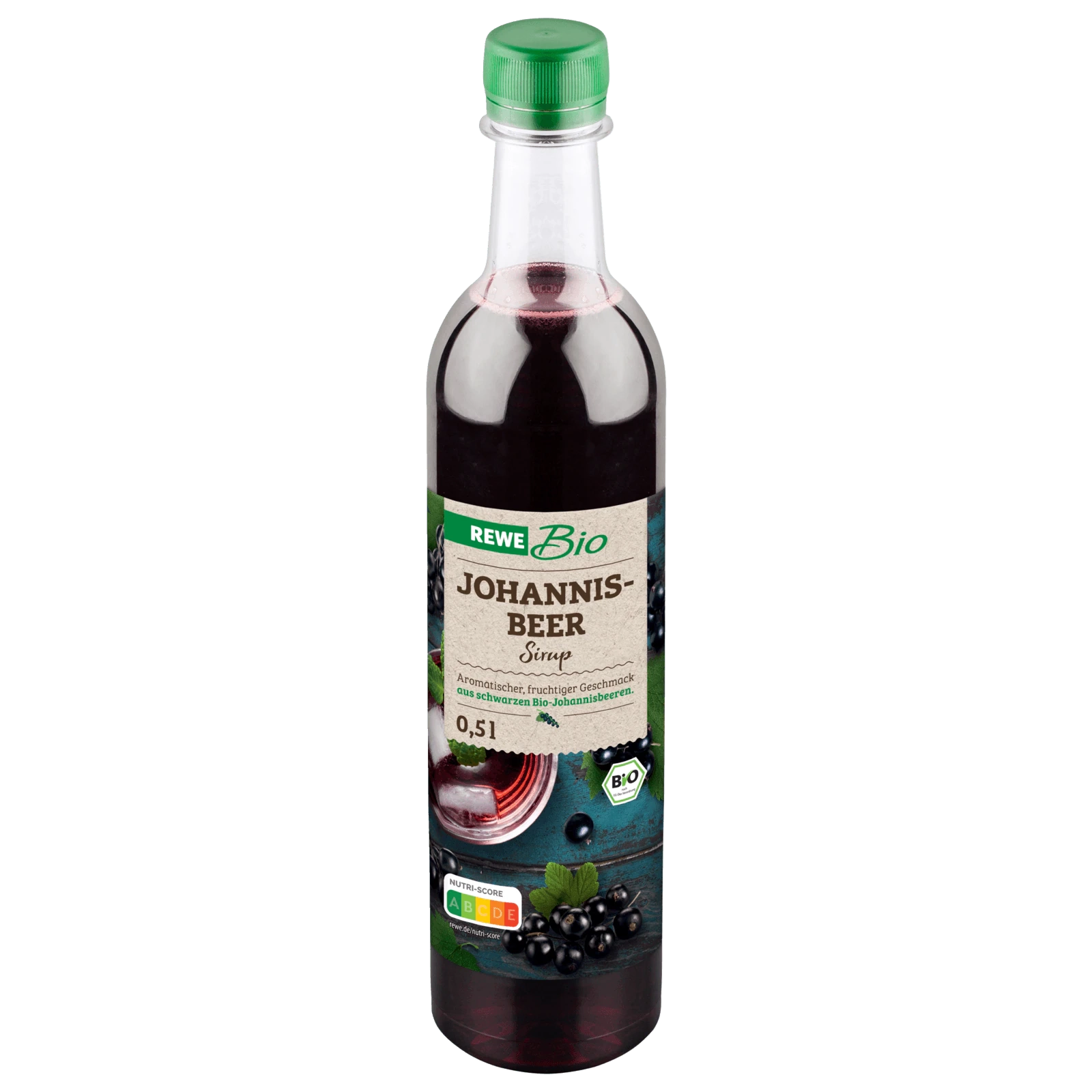 REWE Bio Cassis Sirup 0,5l