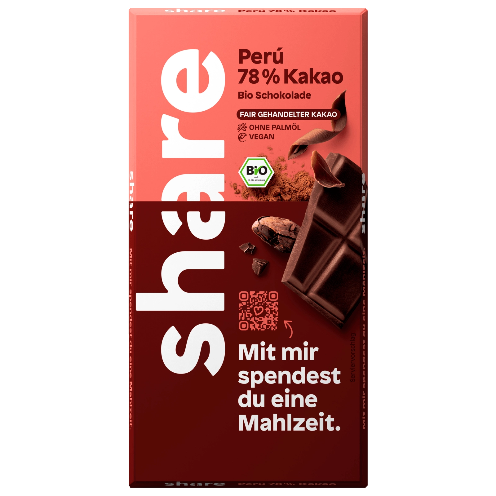 share Bio Schokolade Peru 78% Kakao 100g