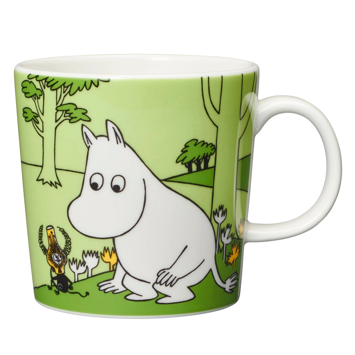 Arabia Mumin Tasse Grasgrün