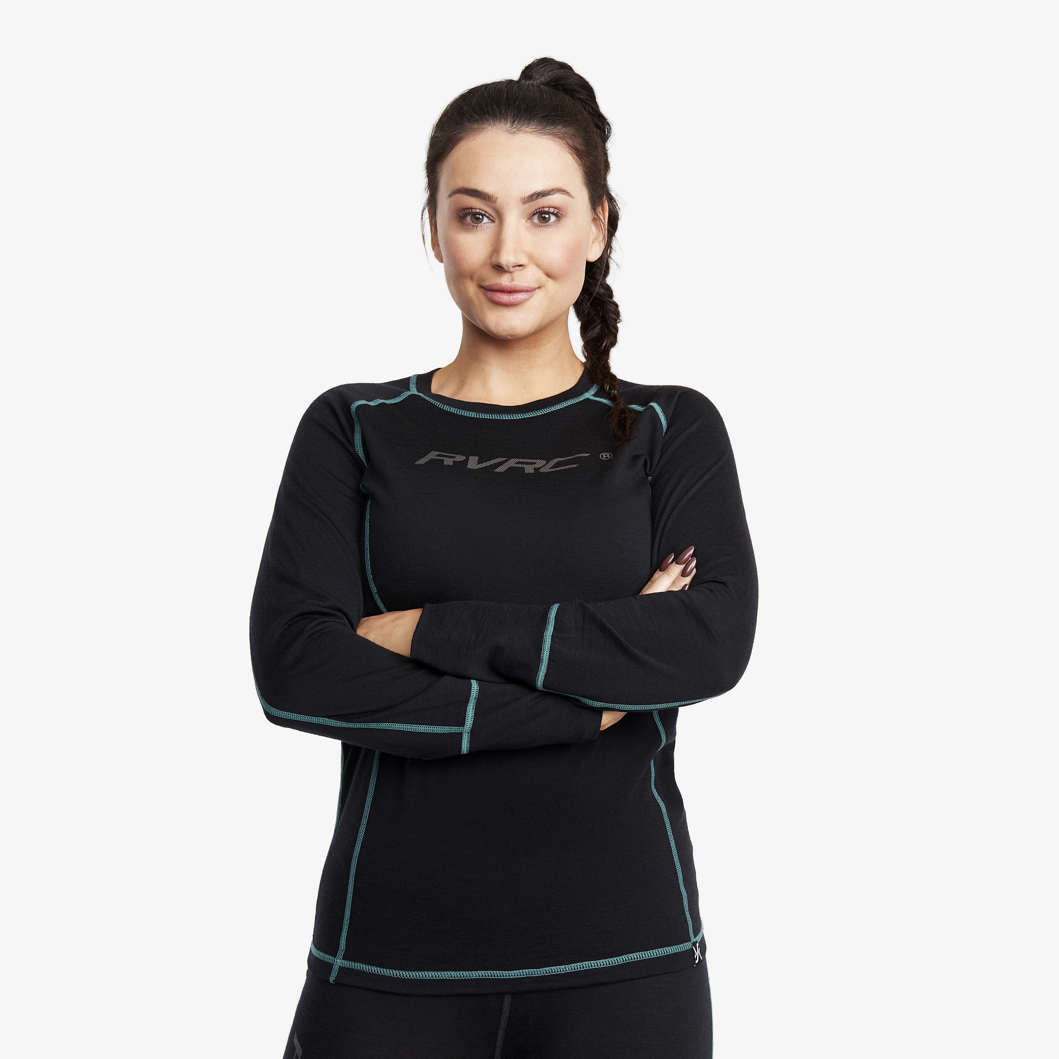 Outright Merino Top Damen Black, Größe:S - Damen > Funktionsunterwäsche