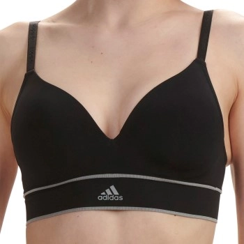 adidas BH 40GG Seamless Wireless Bra Schwarz Large Damen