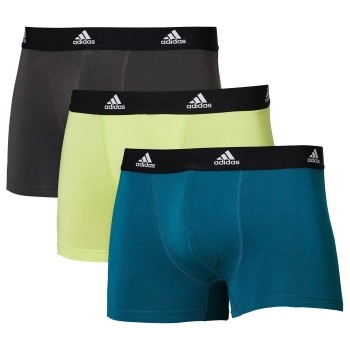 adidas 3P Active Flex Cotton Trunk Limegreen Baumwolle Small Herren