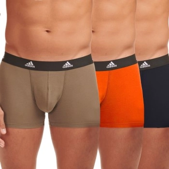 adidas 3P Active Flex Cotton Trunk Mixed Baumwolle Medium Herren