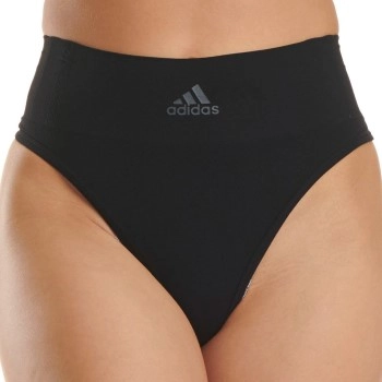 Adidas BOS Smart Micro 720 Seamless Thong Schwarz Polyamid Medium Damen