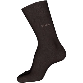 BOSS Business Mercerized Cotton George Finest Sock Braun mercerisierte Baumwolle Gr 43/44 Herren