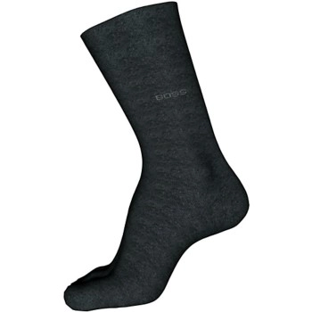 BOSS Business Mercerized Cotton George Finest Sock Dunkelgrau mercerisierte Baumwolle Gr 43/44 Herren