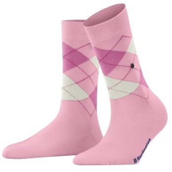 Burlington Covent Garden Mercerised Cotton Sock Rosa Gr 36/41 Damen