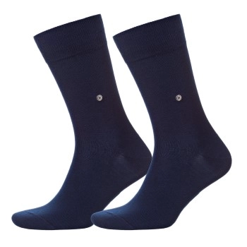 Burlington 2P Everyday Cotton Sock Marine Gr 40/46 Herren