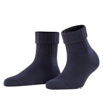 Burlington Plymouth Wool Sock Marine Wolle Gr 36/41 Damen