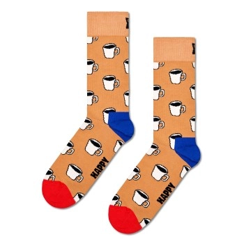 Happy Socks My Cup Of Tea Sock Braun Baumwolle Gr 41/46