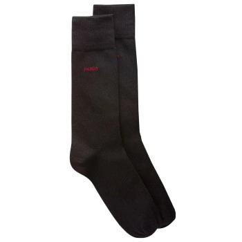 HUGO 2P Crew Sock Schwarz Gr 39/42