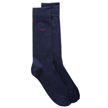 HUGO 2P Crew Sock Dunkelblau Gr 39/42