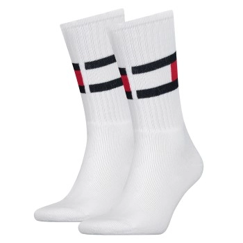 Tommy Hilfiger Flag Sock Weiß Gr 43/46