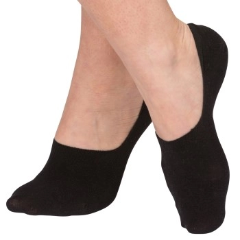 Trofe Cotton Invisible Socks Schwarz Gr 43/46 Damen