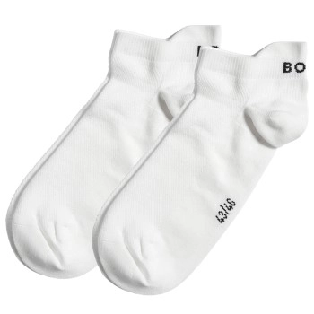 Björn Borg 2P Performance Solid Step Socks Weiß Polyamid Gr 39/42