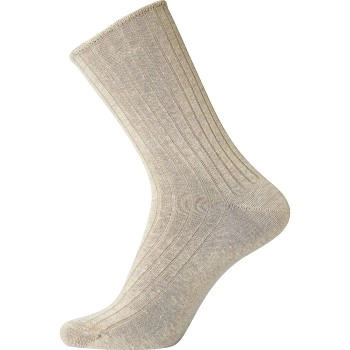 Egtved Cotton No Elastic Socks Beige Gr 45/48 Herren