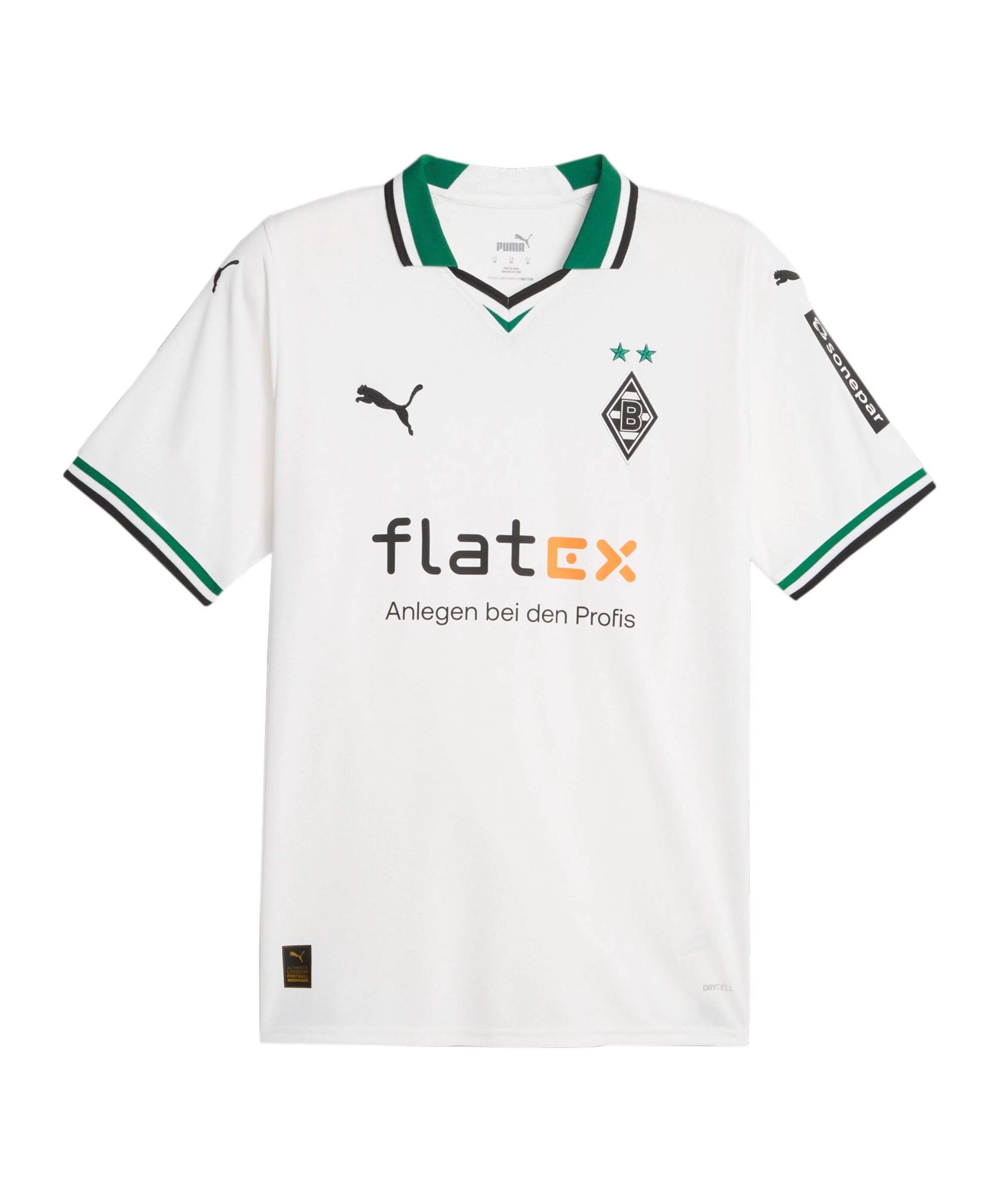 PUMA Borussia Mönchengladbach Trikot Home 2023/2024 Weiss F01