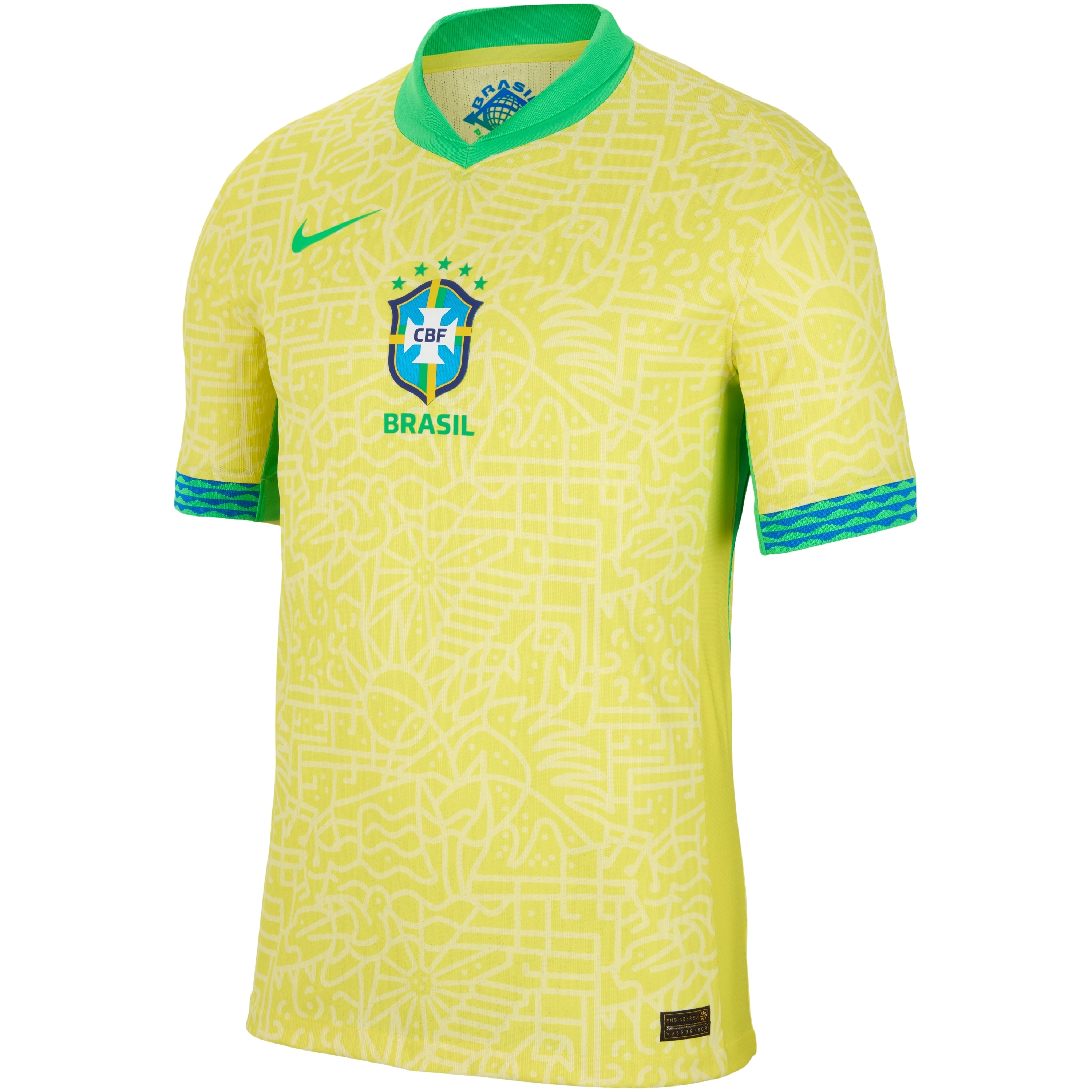 Authentisches Heimtrikot Brésil 2024