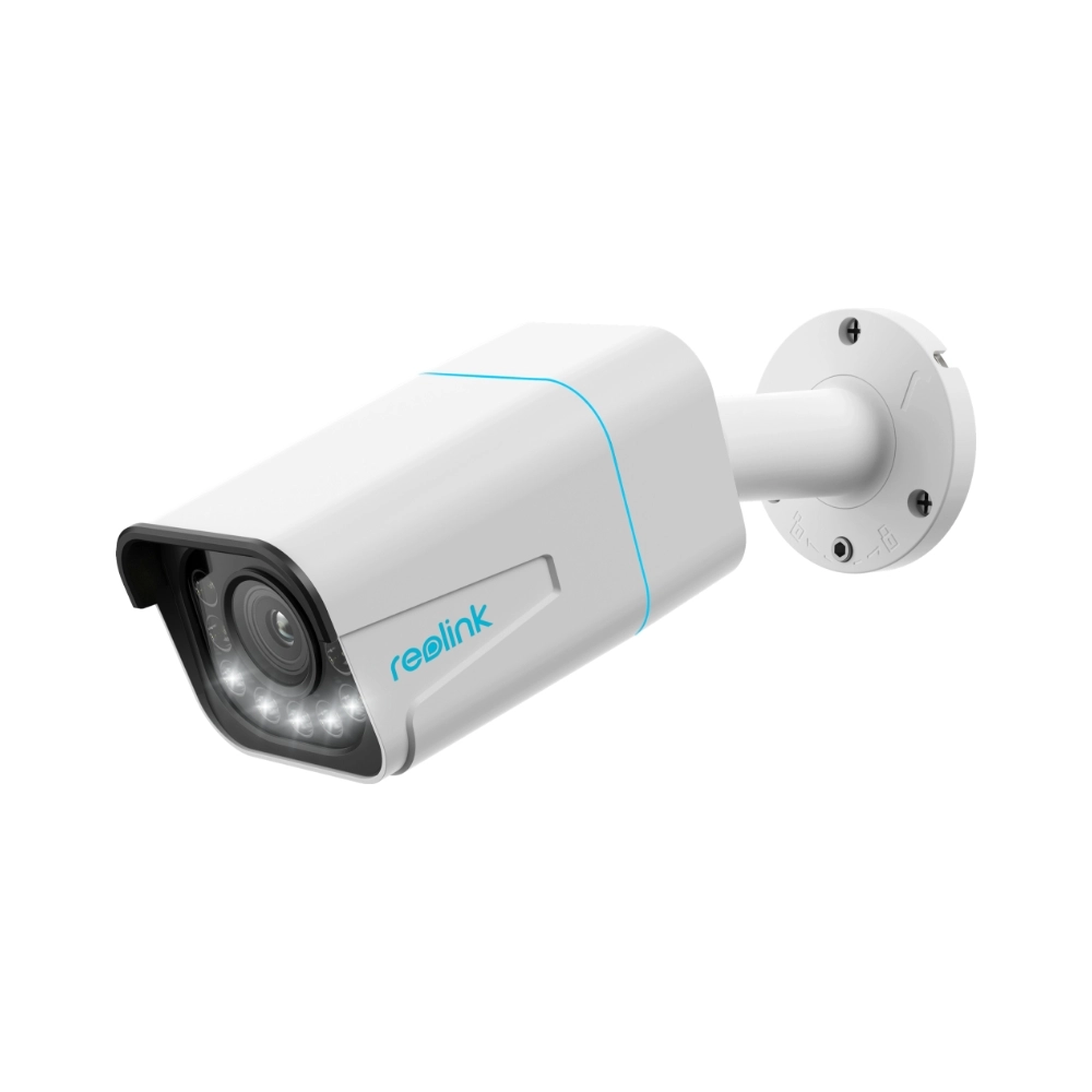 Reolink RLC-811A 4K Smarte PoE IP Überwachungskamera Aussen mit Personen-/Autoerkennung, 5X optischer Zoom, Spotlight, Farbige Nachtsicht