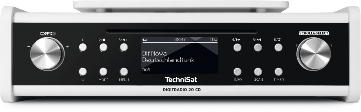 DigitRadio 20 CD CD/Radio-System weiß