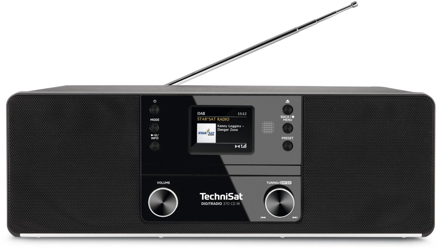 DigitRadio 370 CD IR CD/Radio-System schwarz