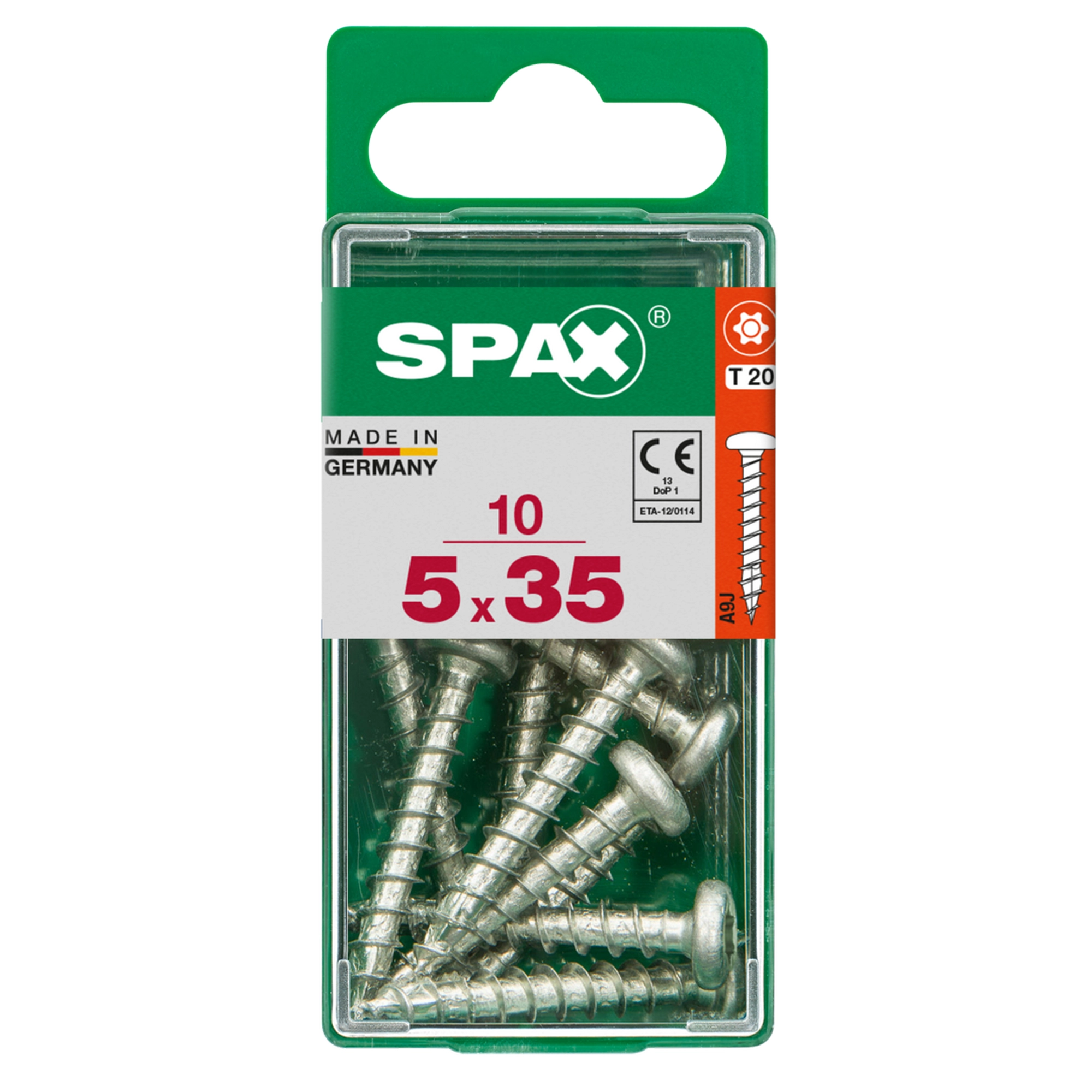 Spax Universalschrauben T-Star plus T20 Stahl Ø 5 x 35 mm 10 Stück