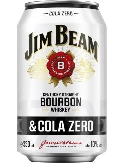 Jim Beam Bourbon Whiskey & Cola Zero (Einweg)